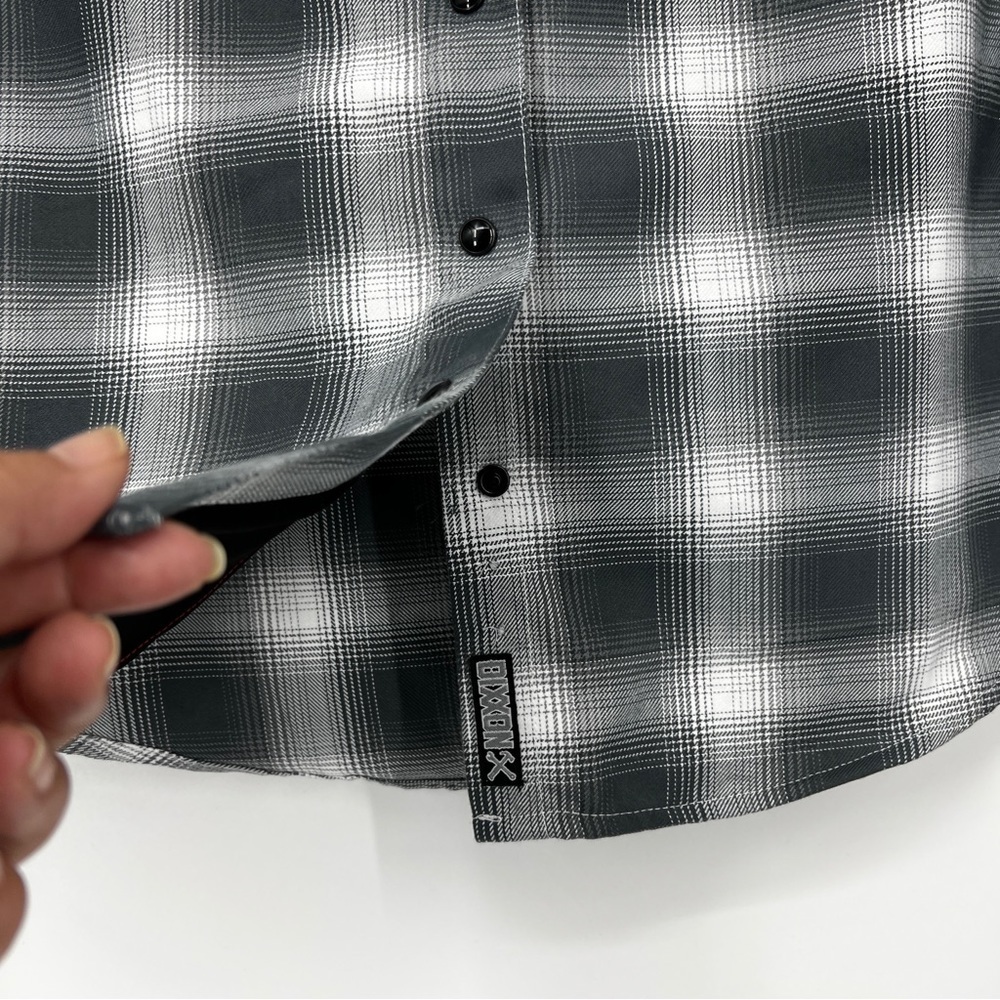 DIXXON MLM Social Distortion Collaboration Flannel Button Down Shirt NWOT SM - Picture 6 of 16